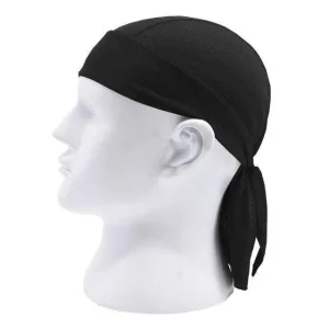 durag masculino esportivo preto