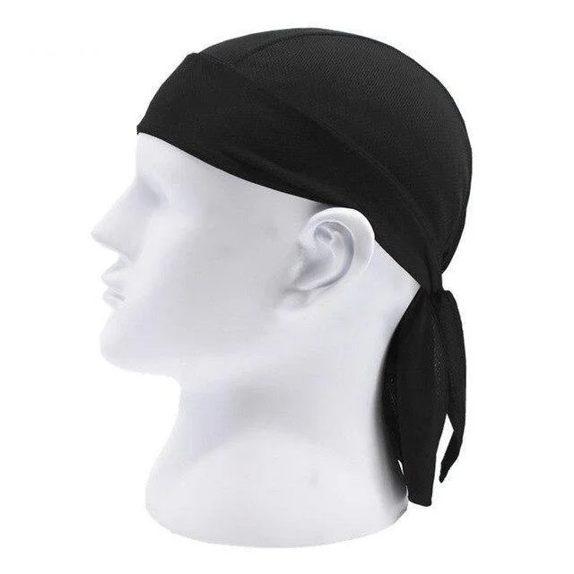 Durag Masculino Esportivo Preto