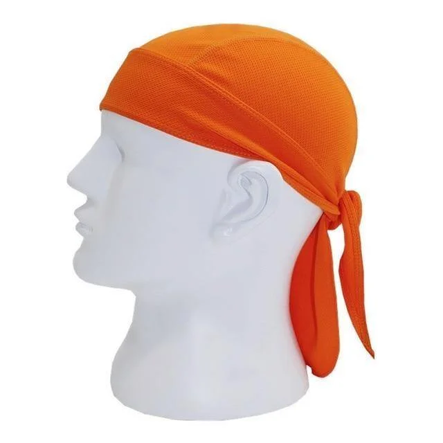 durag masculino esportivo laranja