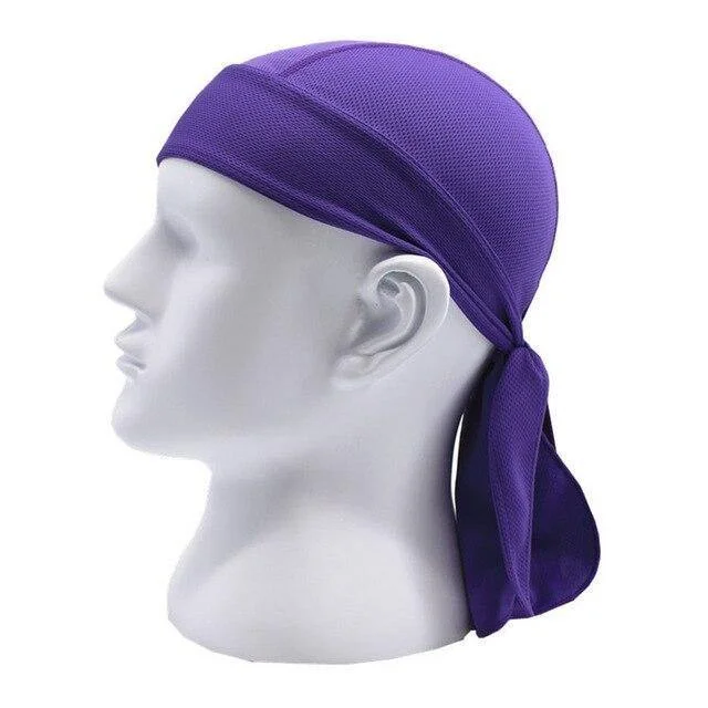 Durag Masculino Esportivo Roxo