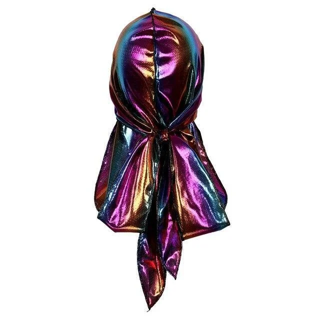 Durag Homem Brilhante Tricolor