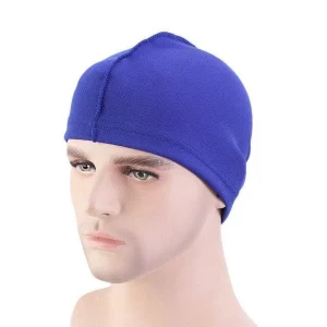 Touca de onda masculina azul