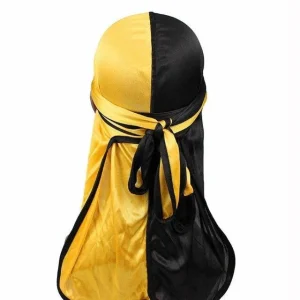 durag amarelo preto