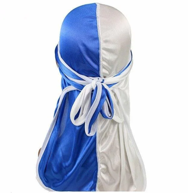 Durag Azul e Branco