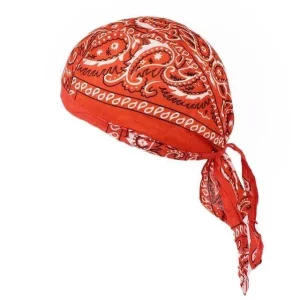 durag masculino bandana laranja