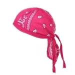 durag feminino bandana rosa