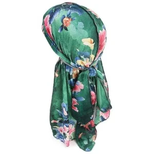durag masculino flor verde